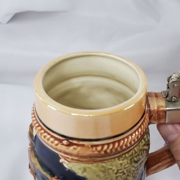 VTG Weidmann's German Beer Stein Markings 5239 Germany 6 5/8" With Pewter Lid - Picture 12 of 13